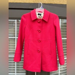 Gorgeous J.Crew, hot pink or salmon pea coat